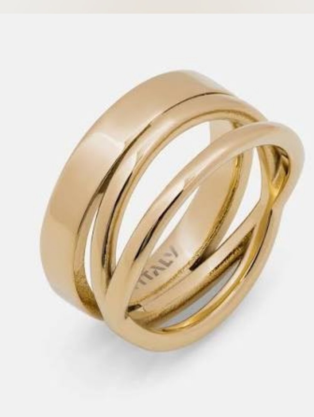Vitaly Drift Ring Gold - Size 8
